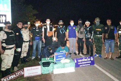 Meth bust at drug stop in Nakhon Phanom
