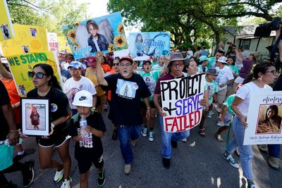 Uvalde families furious as footage of killer and police inside school is released before they’ve seen it