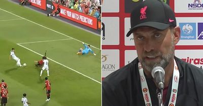 Jurgen Klopp rates Darwin Nunez debut after Liverpool record signing's miss vs Man Utd