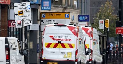 Building blaze in Newcastle city centre causes power cut after damage to power cables