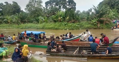 Girl, 14, killed by crocodile while swimming in river as friends shout for help