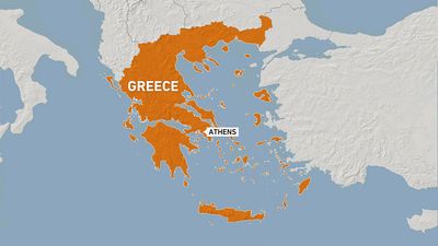 Greek media outlet set on fire in suspected arson attack