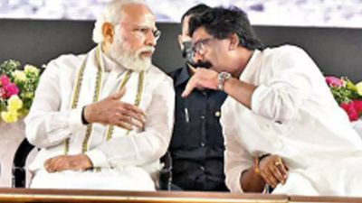 PM Narendra Modi puts Deoghar on country's flight map, strikes chord with CM Hemant Soren