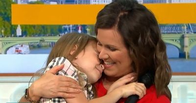 ITV Good Morning Britain viewers divided as Susanna Reid reunites with Ukrainian girl who went viral for singing