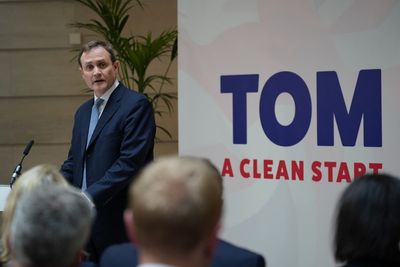 Tom Tugendhat says Tory leadership contest cannot be ‘knife fight in phone box’