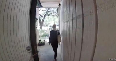 Mystery as eerie footage shows mum leaving home before she suddenly vanished