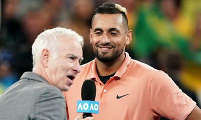 McEnroe on Nick Kyrgios: ‘He’s trying to deal with fear of failure we all have’