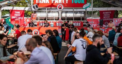Tank serving 23,000 pints of beer and lager coming to Bristol this weekend