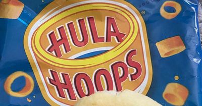 Man gobsmacked after finding massive Hula Hoop - but he can't bring himself to eat it