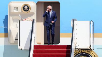 Biden lands in Israel for first visit to the region as president