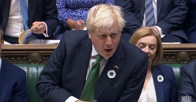 Boris Johnson says he is 'proud of his leadership' at last Prime Minister's Questions