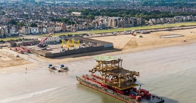 'Festival of Brexit' rusty oil rig arrives off British coast as part of art project