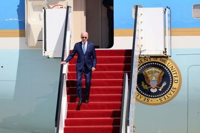 Biden lands in Israel on first Middle East tour as US president