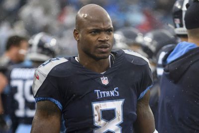 Ex-Titans RB Adrian Peterson talks boxing match, staying ready for NFL opportunity