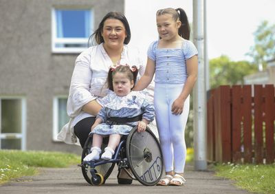 Wheely Happy: Paralyzed Little Girl Chases Her Siblings In Her Tiny Wheelchair