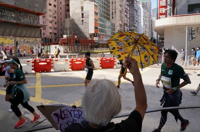 Veteran Hong Kong activist jailed for unlawful assembly