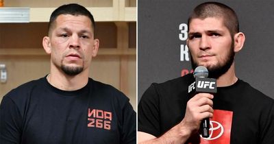 Nate Diaz hits out at “little b****” Khabib Nurmagomedov in heated UFC rant