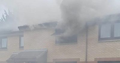 Two casualties rescued from fire at Edinburgh home