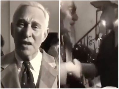 Video showing ex-Trump adviser Roger Stone taking Proud Boys oath played at Jan 6 hearing