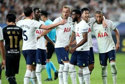 Tottenham 6-3 K-League XI: Son Heung-min and Harry Kane at the double as Richarlison makes debut