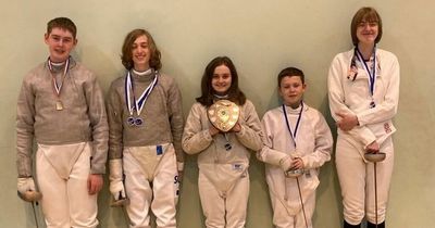 West Lothian Fencing Club youngsters seal national success
