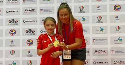 Lanarkshire Karate Academy student strikes gold in Croatia