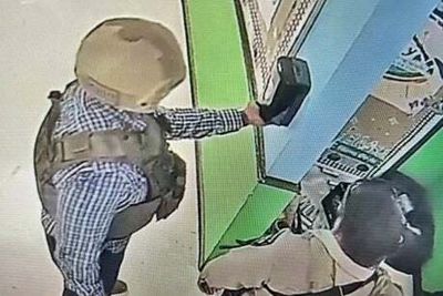 Uvalde school shooting: CCTV captures moment SWAT officer uses hand sanitiser as gunman massacres children