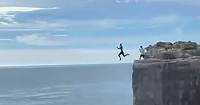 Thrillseeker claims tombstoning off cliffs is safe despite coastguard's warning