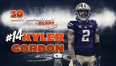 30 Most Important Bears of 2022: No. 14 Kyler Gordon