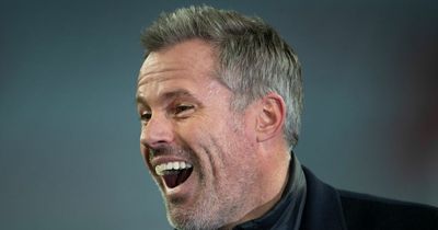 Jamie Carragher watches son score first senior goal in 6-0 win against Liverpool