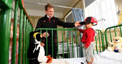 Wales rugby team turn up at South African children's hospital on day off in 'beautiful' gesture