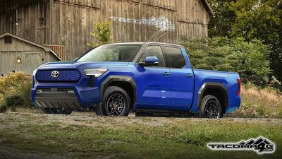 2024 Toyota Tacoma Receives Sharp Styling In Unofficial Renderings