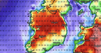 Met Eireann's stunning heatwave timeline with 30C scorcher, bad day and when it will end