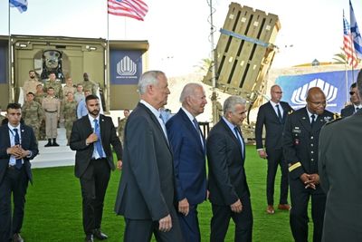 Israel lasers in on Iranian drone threat as Biden visits