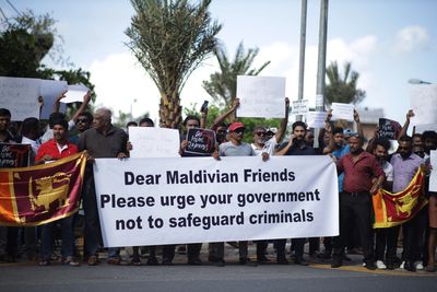 Maldives gov’t faces backlash for accepting Sri Lankan president