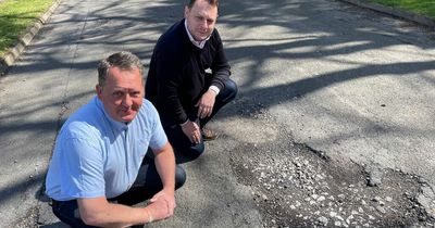 Anger over pothole repair that took 'just 1 minute' to complete