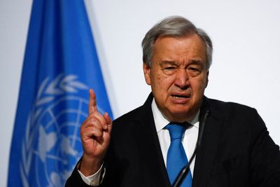 U.N. chief due to explain 'positive' Ukraine grain talks