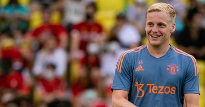 Donny van de Beek names his Manchester United ambition for this season