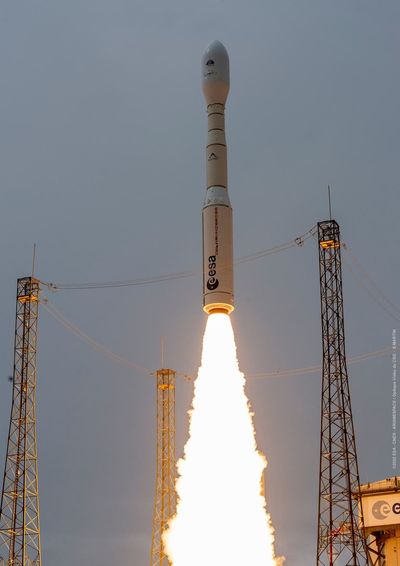 Europe's upgraded Vega space launcher makes inaugural flight