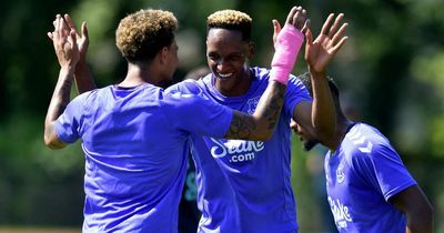 Four things spotted in Everton USA training as duo live up to Frank Lampard words