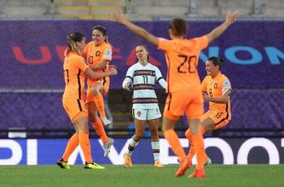 Netherlands 3-2 Portugal: Danielle van de Donk stunner ensures defending champions survive scare