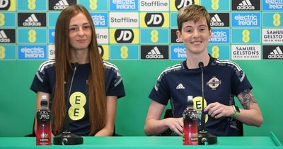 NI forward Kirsty McGuinness unfazed by daunting Euro 2022 date with Lionesses