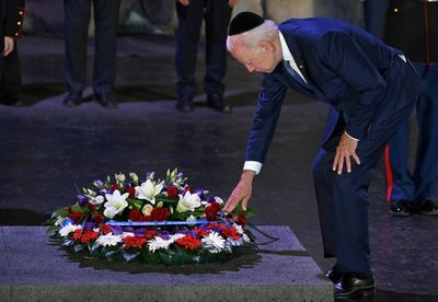 Biden to meet with Israeli leaders in Jerusalem on second day of Mideast tour