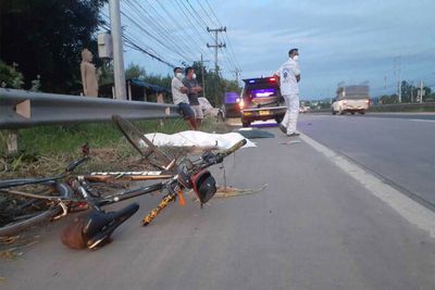 Cyclist, 71, killed by truck in Korat