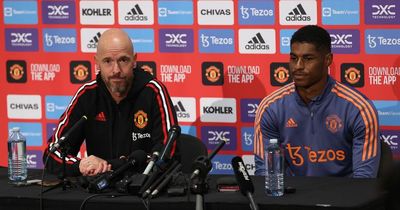 Marcus Rashford explains how Erik ten Hag is helping the Manchester United squad