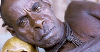 Cannibal tribe eats its enemies' flesh and uses human skulls as pillows
