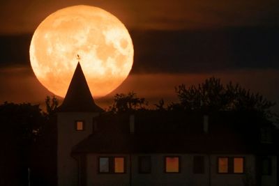 AP PHOTOS: Did you see it? Supermoon graces skies worldwide