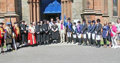 Historic Kirkin' of the Cornet takes place at Kirkcudbright Parish Church