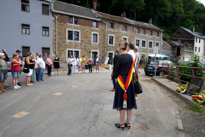 Germany, Belgium remember deadly floods 1 year later