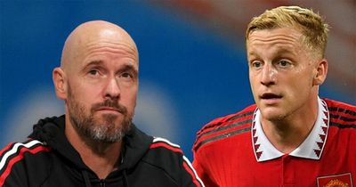 Donny van de Beek’s Man Utd prospects delivered fresh blow after Erik ten Hag admission